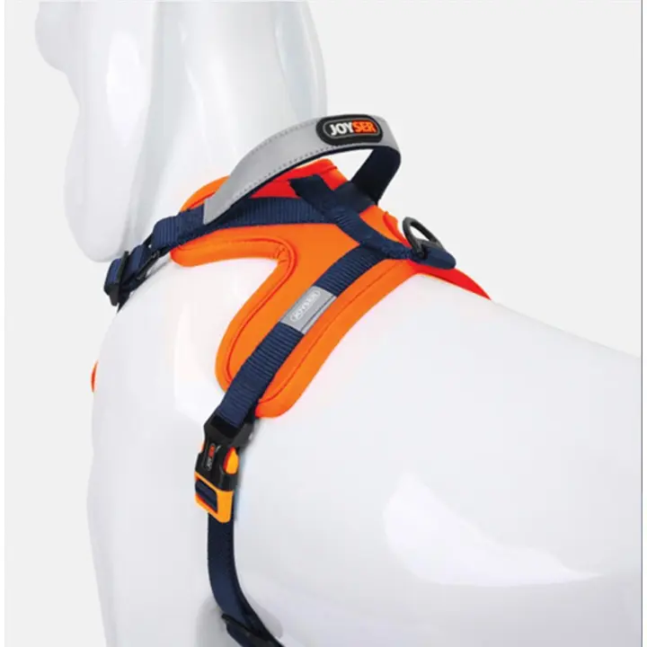 Arnés para Perros neopreno-nylon JOYSER. Talla M. Color único  (Cuello 43 x 47cm, pectoral 45-47cm) - 1