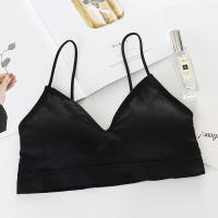 Sujetador Deportivo Para Mujer Secado Rápido Elasticidad Con Almohadillas Para Gimnasio Correr Yoga Fitness Transpirable Tops De Color Sólido - details 16