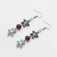 30Pcs Lotes De Cuentas De Vidrio De Cristal 13x14mm Pendantes De Estrella Para Joyería DIY Colgantes Y Aretes Encantos Para Mujeres - details 3