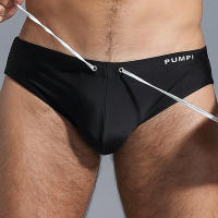 Bragas De Baño Para Hombre Verano Playa Bikini Sexy Briefs Moda Fetiche Transpirables Con Gran Pouch Shorts De Surf Ropa De Playa - details 1