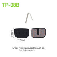 2 Pares De Frenos De Disco Para Bicicleta MTB Pads Hidráulicos Compatible Con SHIMANO SRAM AVID HAYES Piezas De Ciclismo Semi-Metales - details 16