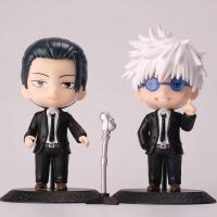 Figuras De Acción Anime Jujutsu Kaisen 10pcs PVC Geto Suguru Satoru Gojo Juguetes Ornamentos De Muñecos Para Niños - details 5