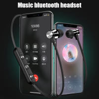Auriculares Bluetooth 4.2 XT-11 Inalámbricos Deportivos Impermeables Con Micrófono Y Cuello Magnético Para Smartphones - details 4
