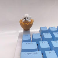 Teclados Mecánicos Personalizados Con Diseño De Perro De Anime Dibujos Animados Llaveros De Muñeca DIY Para Gamers - details 9