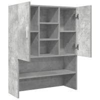 vidaXL Armario de lavadora gris hormigón 70,5x25,5x90 cm - details 4