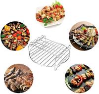 Estante para freidora de Aire-Estante de Doble Capa para pinchos, accesorios multiusos de Maple inoxydable para freidora - details 7