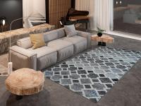 Alfombra Toscana Moderna para Salón | 100% Lavable, Fabricada en España | Diseño Elegante en Polipropileno | Varios Tamaños ALFOMBRAS IBERIA - details 1