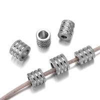 Lote De 20 Piezas De Cuentas De Espaciador De Acero Inoxidable Con Agujero Grande Para Hacer Pulseras Joyería DIY Accesorios Charms De 3.5/5/6mm - details 3