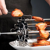 Juego De Hachís Para Barbacoa En Acero Inoxidable Con Palas Para Pollo Para Horno De Rostizado DIY Herramientas De Cocinar Al Aire Libre Y Camping - details 2