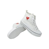Eva Zorteon- Zapatillas Deportivas Abotinada de Lona para Mujer - Estilo Bamba con Material Textil y Cierre de Cordones - details 15