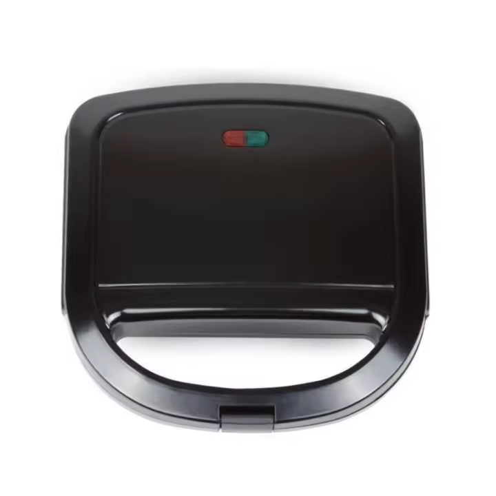 Sandwichera Grill 750W Antiadherente Doble PLATA. TRÉBOL ADVANCE - 1