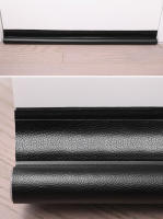 Tira De Sellado Para Puerta Bajo Puerta Antigolpe Antifrio Ajustable Tapa De Ranura De Puerta Esterilla De Clima PU + Espuma - details 3