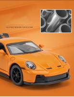 Coche De Simulación 911 GT3 En Escala 1/32 Con Sonido Y Luz Coche Deportivo De Metal Diecast Regalo Para Niños Colección Modelo De Automóvil - details 3