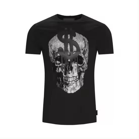 Philipp Plein Camiseta lujo negra hombre talla L - 1
