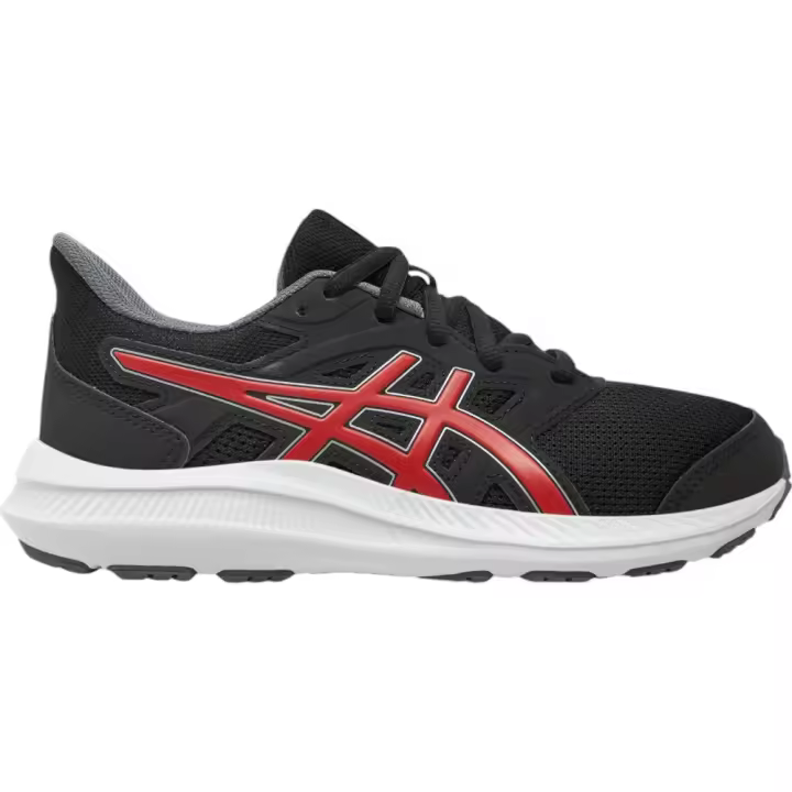 Zapatillas Asics Jolt 4 Gs Negro Rojo Fiery 1014A300-008 Running Niño Niña - 1