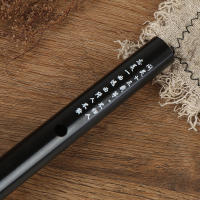 Flauta De Bambú Tradicional China Con 6 Agujeros Clarinete Vertical Instrumento Musical De Madera Para Estudiantes Y Niños Regalo - details 15