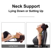 Masajeador De Espalda Y Cuello Ajustable Multível Magnetoterapia Soporte Para Lumbar Y Cervical Alivio De Presión Para El Fitness - details 1