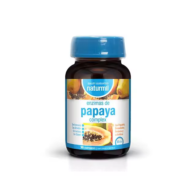ENZIMAS DE PAPAYA COMPLEX  90 comprimidos Dietmed - 1