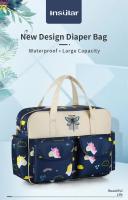 MOV-Nueva Estilo Bolsa De Pañales Impermeable Gran Capacidad Para Viaje Multifuncional Para Maternidad Bebé Carrito De Compras - details 0