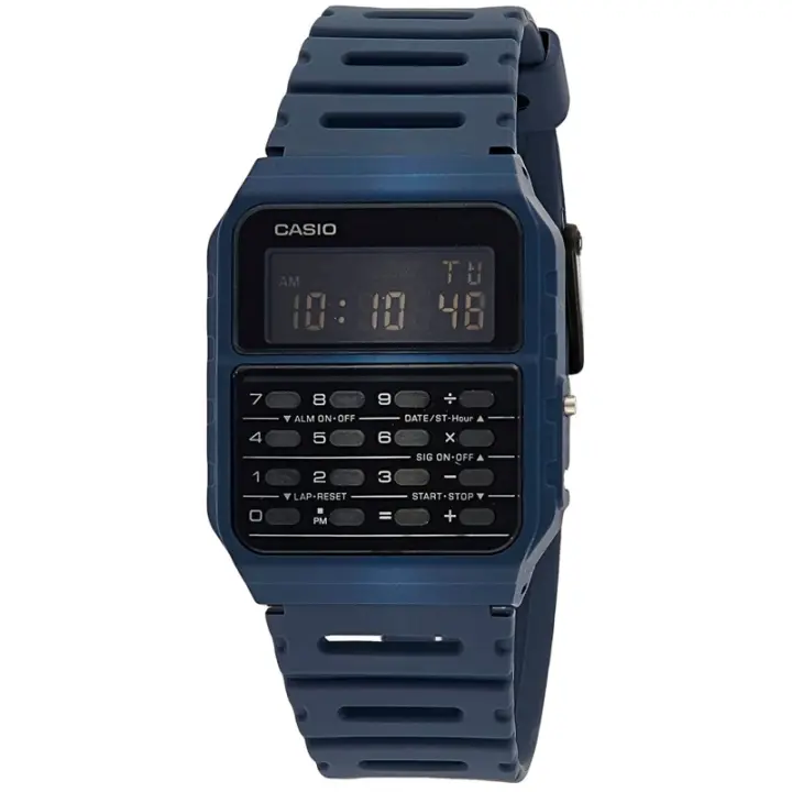 Casio Ca-53wf-2bdf Vintage Reloj Para Unisex Color Azul - 1