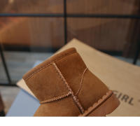 Botas De Nieve Para Niños Y Niñas Con Plataforma Y Peluche Grueso Estilo Conciso Cuatro Colores Slip-on Unisex Zapatos De Invierno Ajuste Verdadero Tamaño - details 6