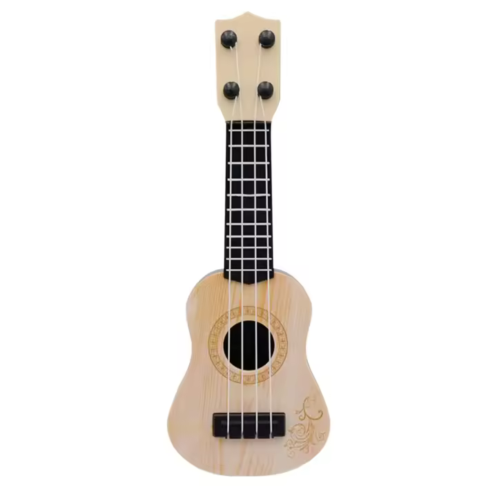 Ukelele Clásico Para Niños Guitarra De Juguete Ligera Ajustable Para Educación Temprana Regalos De Fiestas Para Niños - 1