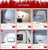 Lámpara De Escritorio LED Ajustable 10W 40CM Con Protección Ocular Luz Clampable 3 Temperaturas De Color Y 10 Niveles De Brillo - details 1