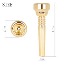 Boquilla De Trompeta De Latón Dorado 17C Accesorios De Repuesto Para Instrumentos Musicales Comodidad Al Jugar Partes De La Trompeta - details 7