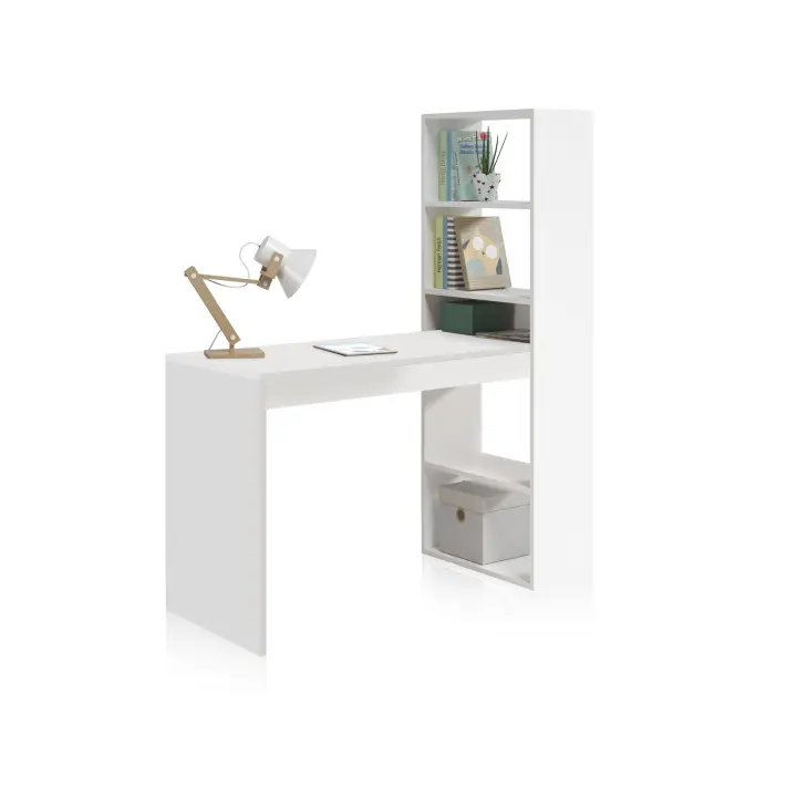 Duehome -Mesa de escritorio con estantería Duplo - 1