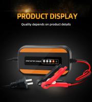 Cargador De Batería De Coche 12V 2A Inteligente Automático Mantenedor De Batería Para Motocicleta Con Pantalla LCD Para Baterías Ácidas Secas Y Líquidas - details 10