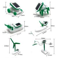Kit Educativo DIY De Energía Solar: Juguetes Renovables Con Seis Modelos Incluidos Para Niños - Avión Barco Coche Tren Y Perro - details 2