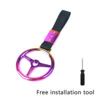 Correa De Remolque Colorida Para Coche Anillo De Mano JDM Correa De Mano Para Autobús Y Tren Accesorios De Automóvil Estilo Desviación - details 5
