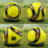 Bola De Fútbol PVC De Juego Y Entrenamiento Para Diversión Y Equipo Durabilidad Excepcional Bola De Fútbol Gold No.5 - details 0