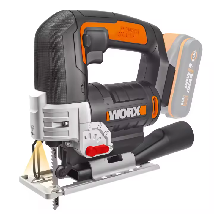 Worx WX543.9 Sierra de calar pendular 20V sin batería - 1