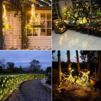 Cadena De Luces Solares LED Para Jardín Y Jardín Decoración De Navidad Impermeable De 32m/22m/11m/7m Luz De Farolillo Festivo - details 4