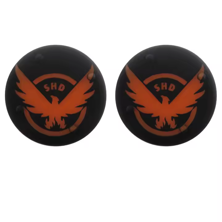 CAELLUMA - Alzadores de 14mm para PS4 y PS5 con Diseño SHD - Aumenta tu Precisión y Comodidad - 1