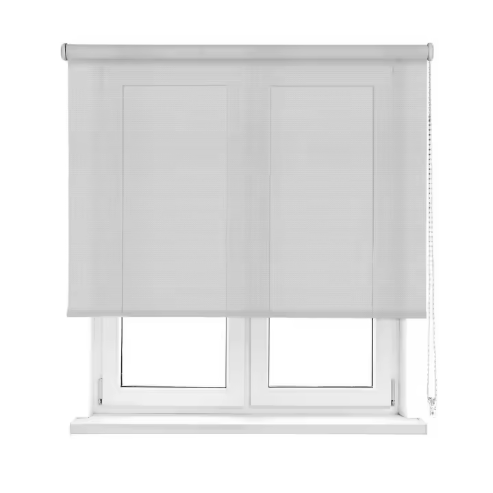 YUNIK HOME – Estor Enrollable de 200cm de largo Screen Apertura 5% Proporciona Intimidad. Estor Screen para Puertas y Ventanas. Aislante Térmico, Translucidos Fácil Instalación en Pared o Techo - 1
