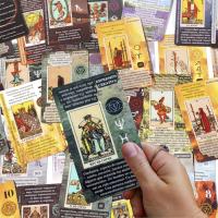 BALANCEX Cartas Tarot en Español con Tapete de Terciopelo – Baraja Tarot para Principiantes y Experimentados, Significado, Invertido, Sí o No, Palabras Clave, Zodiaco, Chakras y Planetas, No Necesita guía, Tarot de Aprendizaje, Tarot Rider Waite Español - details 3