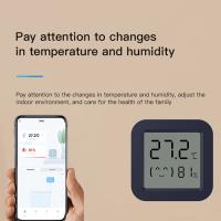 Sensor De Temperatura Y Humedad Tuya Compatible Con Bluetooth Mini Pantalla LCD Control Remoto Por App Higrómetro Termostato - details 4