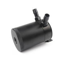 Tanque De Aceite Universal De Aluminio 2-puertos/3-puertos Con Filtro De Respiradero Mini Separador De Aceite Para Motor - details 5