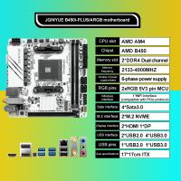 Placa Base JGINYUE ITX AMD AM4 B450 ARGB Soporta RAM DDR4 CPU AM4 Ranuras Para NVME NGFF M.2 USB 3.0 VGA Para Ryzen5 - details 0
