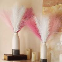 9Pcs Pampas De Poliéster Artificiales Decoración De Flores Silken Para Bodas Y Fiestas Arreglo Floral Para Hogar Y Jardín - details 7