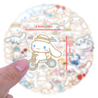 Pegatinas Sanrio Cinnamoroll Kawaii Anime 10/30/60pcs Para Botella De Agua Teléfono Diario Juguete Para Niñas Y Niños - details 3