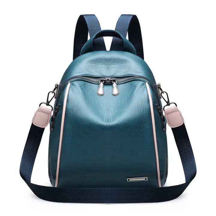Mochila de PU para mujer, nuevo estilo, moderna, estilo coreano, versátil, para viajes de ocio, pequeña, de PU - 1