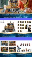LEGO 76435 Harry Potter: Castillo de Hogwarts - Gran Comedor, Set de Construcción Coleccionable con Escenarios Detallados, Incluye la Mesa de Banquete y las Decoraciones del Comedor, Perfecto para Exhibición y Juego de Rol Mágico - details 0