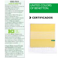 Toalla de Baño Amarilla Hamman 80x165CM 170GSM 100% Algodón Casa Benetton - details 7