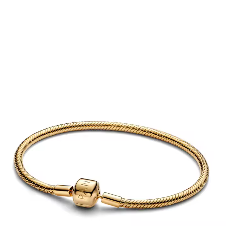 Pandora Pulsera Pandora Moments Cadena de Serpiente con Cierre de Barril 563390C00 , para Mujer - 1