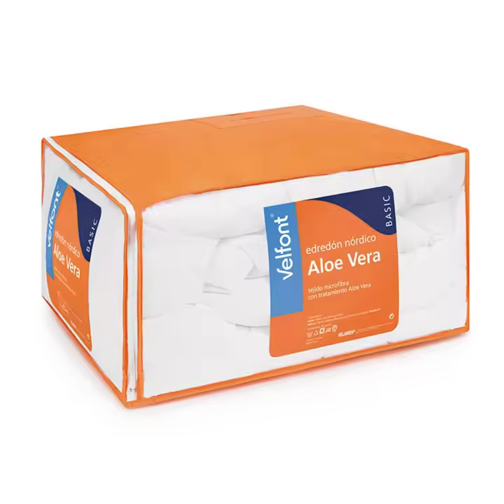 Relleno Nórdico Velfont Aloe Vera, Suavidad y Confort para Otoño y Primavera - 1
