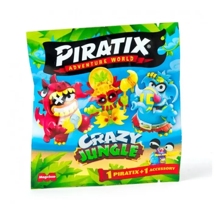 Piratix Crazy Jungle Sobre Individual con Mini Figura 39298 MAGIC BOX - 1
