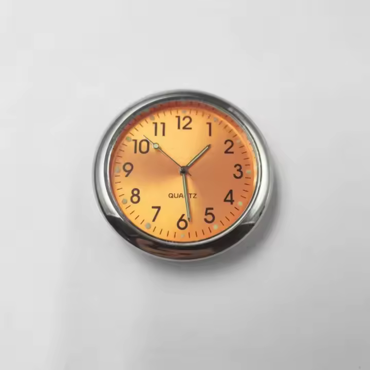 Reloj De Coche Digital 40mm Pantalla De Tiempo Para Adorno De Salida Reloj Electrónico Para Automóvil Colocación En Tablero - 1